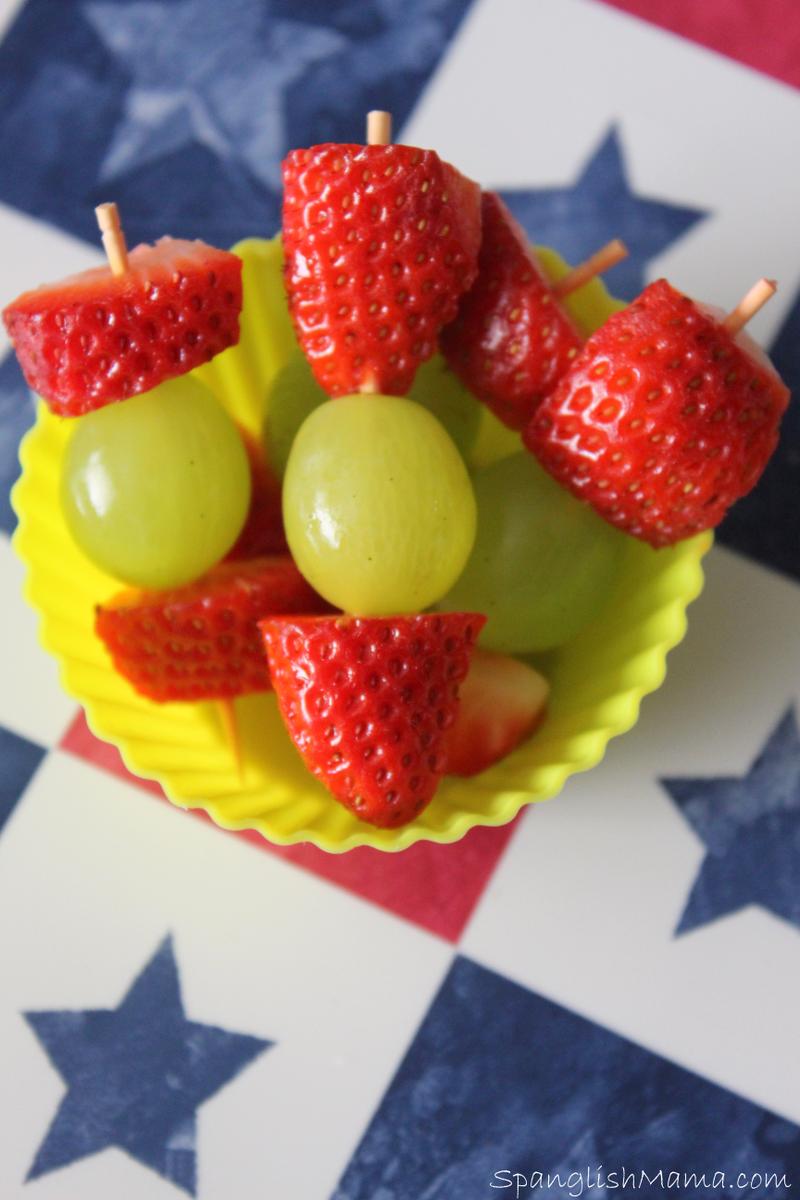 #GlucernaHungerSmart Fruit Skewers