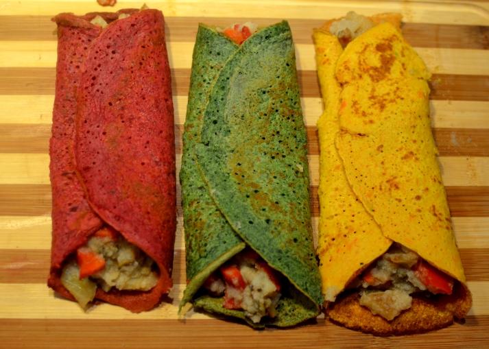 Panqueques de Verduras