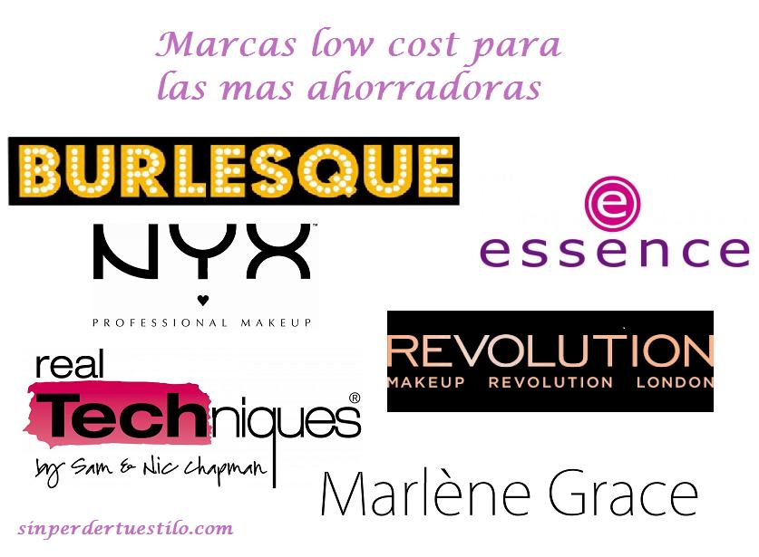 marcas low cost maquillaje