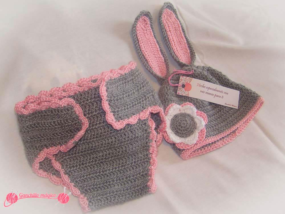 disfraz de conejita y deportivas en ganchillo (2)