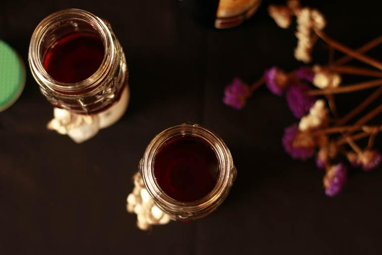 Copas con botes de cristal DIY 21