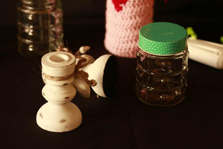 Copas con botes de cristal DIY 6