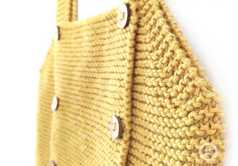 Como hacer un pelele a dos agujas de bebé tejido a punto musgo -Tutorial DIY paso a paso y patrón gratis 