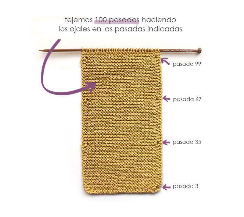 Como hacer un pelele a dos agujas de bebé tejido a punto musgo -Tutorial DIY paso a paso y patrón gratis 