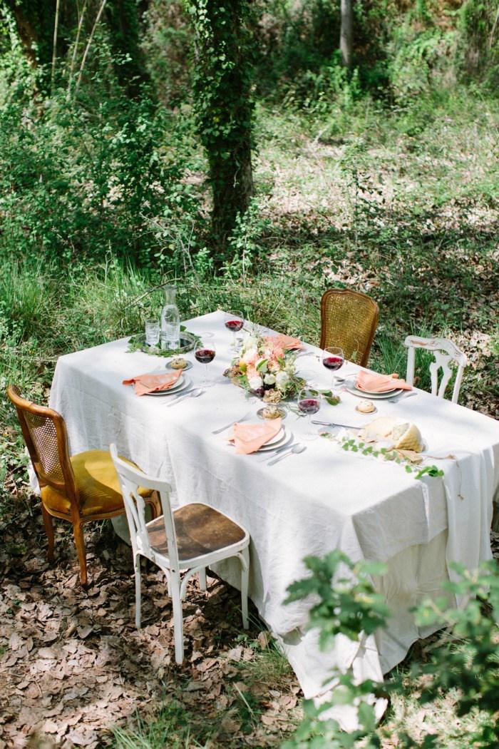 Decoracion de mesa al fresco en All Lovely Party