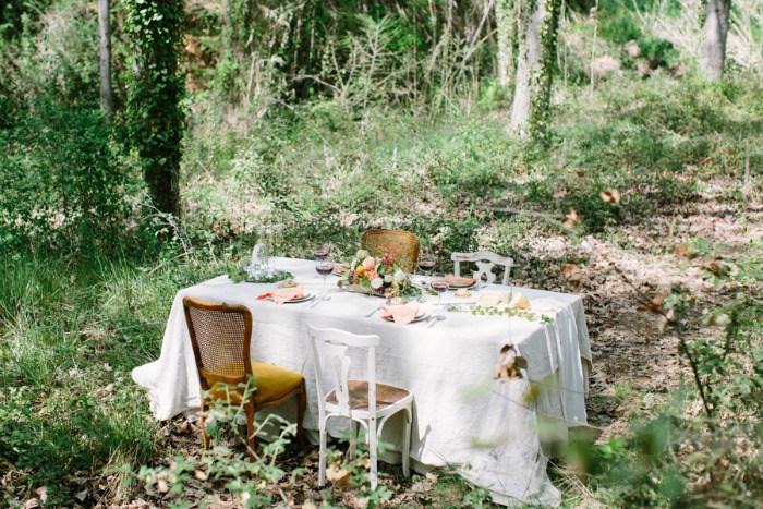 Decoracion de mesa al fresco en All Lovely Party