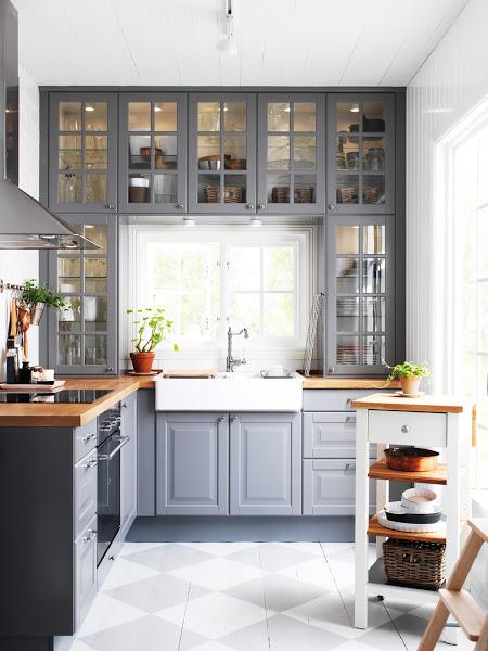 Decorar cocinas en gris