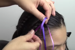 2 unidsset de plástico lazo del pelo que labra la herramienta de cola de  caballo trenza bucle tirar del pelo aguja para las mujeres las niñas DIY  peinados magia clipAccesorios para el