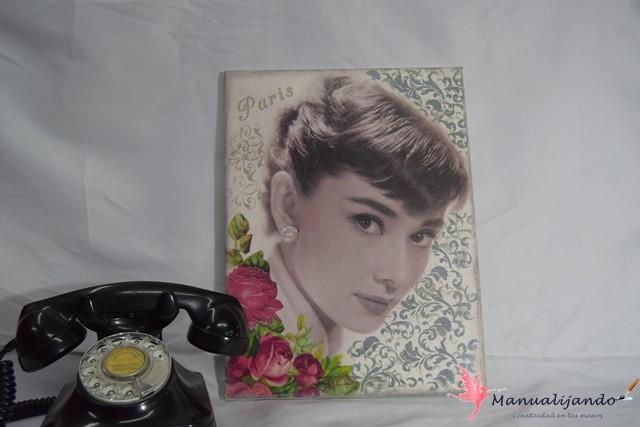 Cuadro Audrey Hepburn06