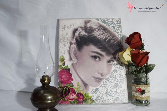 Cuadro Audrey Hepburn01