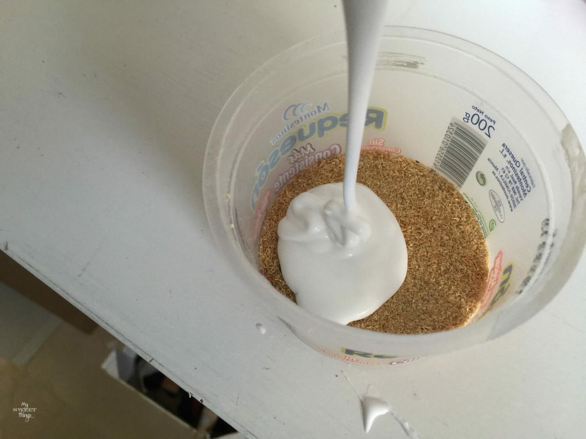 How to turn an old dresser into a faux card catalog the easy and cheap way - Wood fill