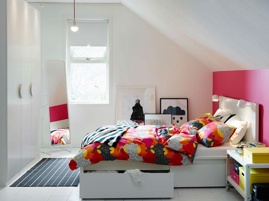 decoracion de dormitorios pequenos ikea buhardilla