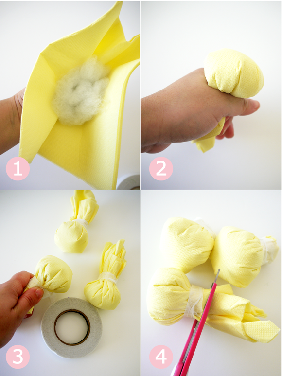 flores decorativas para baby shower