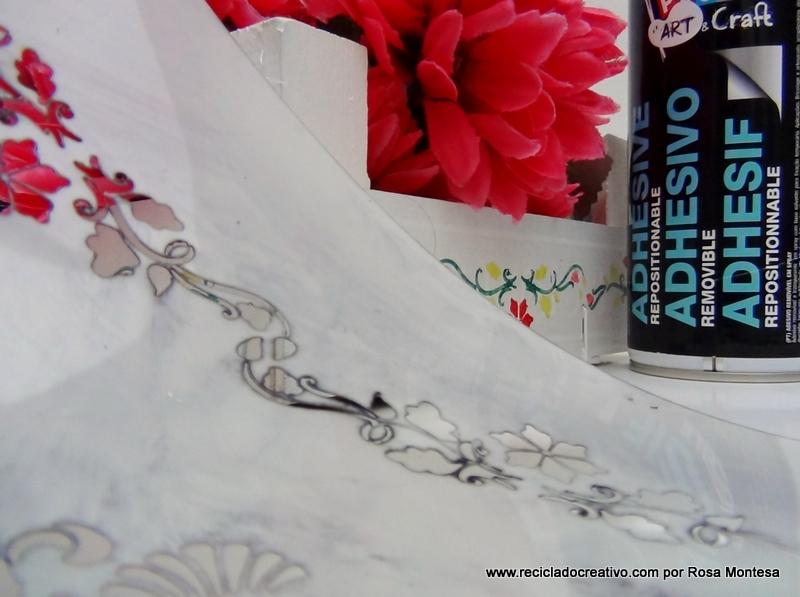 Reciclaje de cajas de fresas pontadas con plantillas