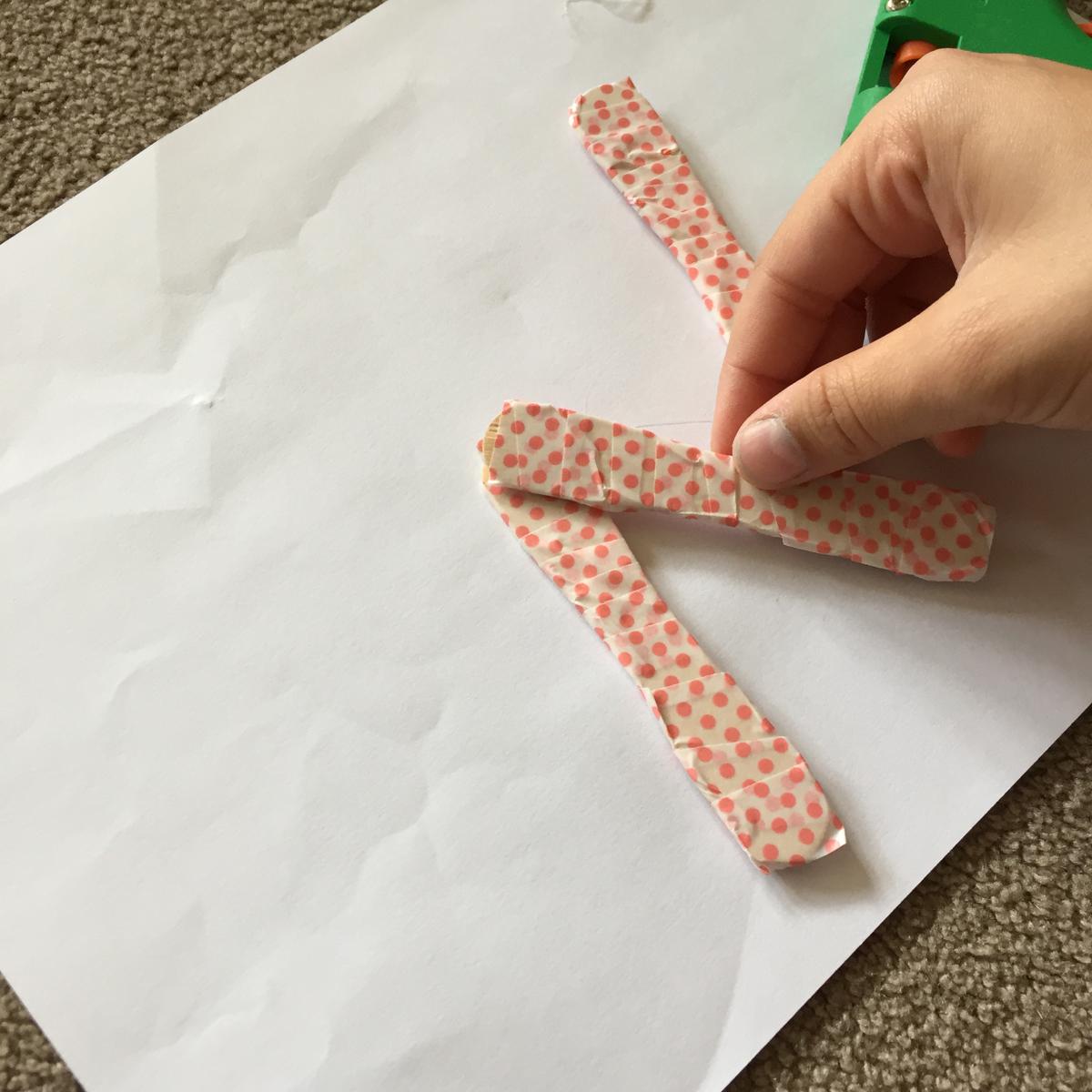 colocamos las letras