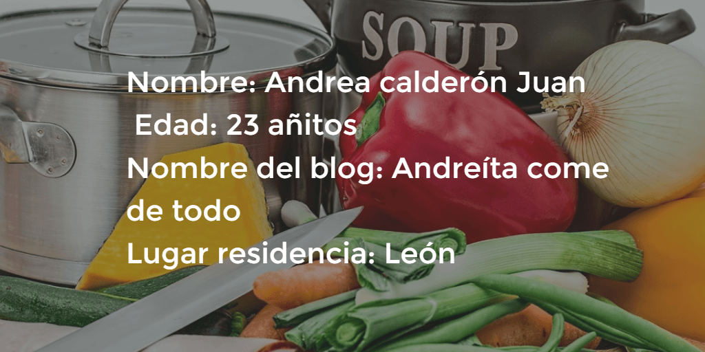 Hoy cocina... Andrea