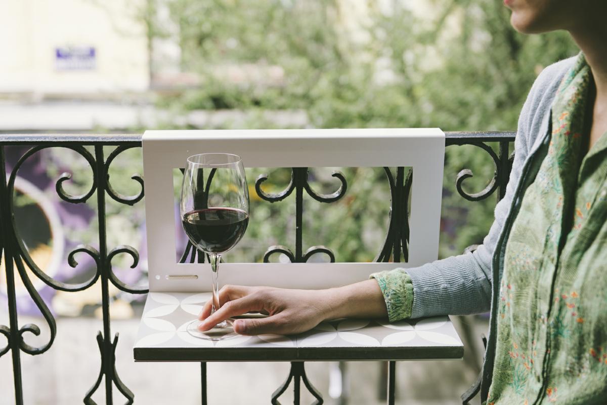 terrazas pequeñas - mesa plegable Manuela by Nimio