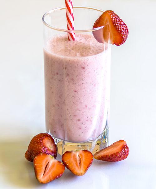 Batido-de-fresas
