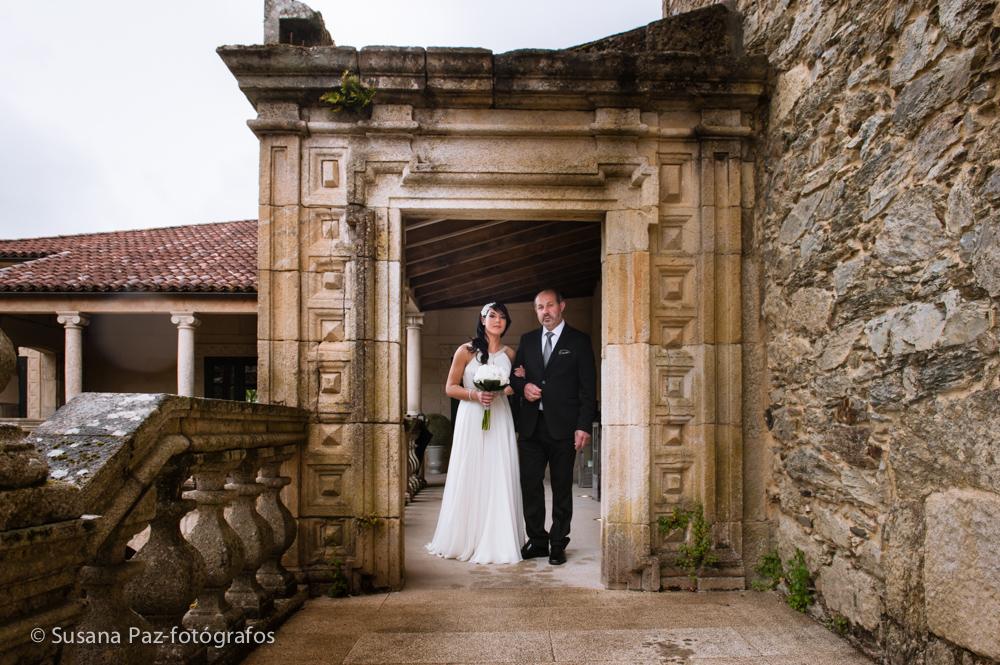 Boda en el Pazo Vilar de Ferreiros en A Coruña. SyM
