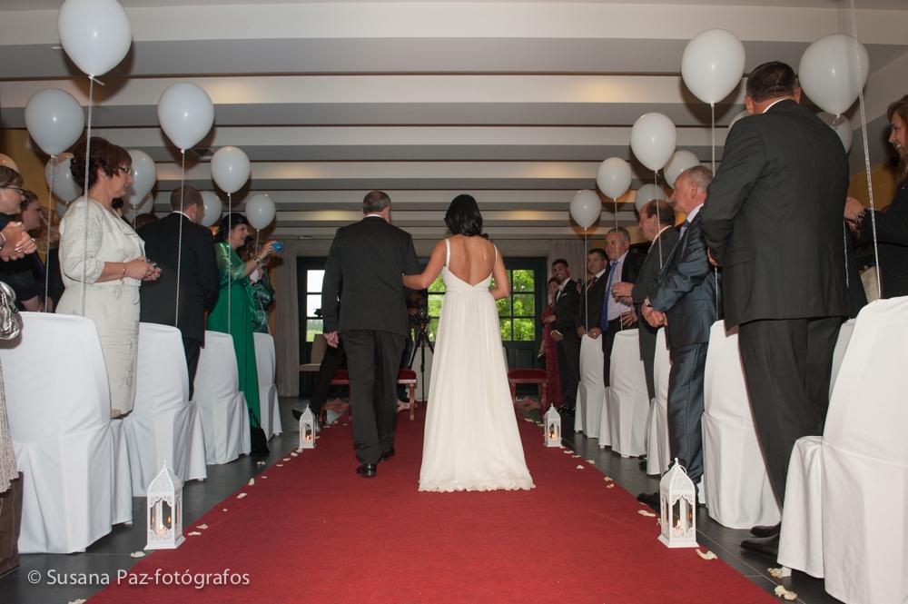 Boda en el Pazo Vilar de Ferreiros en A Coruña. SyM