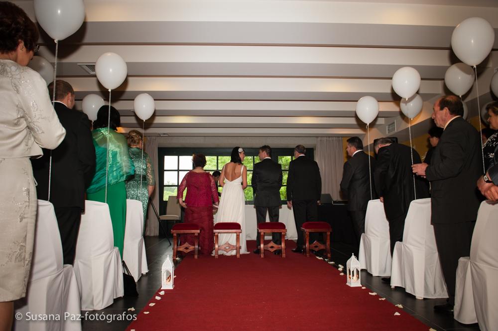 Boda en el Pazo Vilar de Ferreiros en A Coruña. SyM