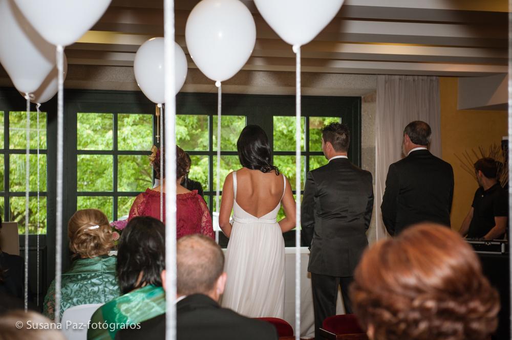 Boda en el Pazo Vilar de Ferreiros en A Coruña. SyM
