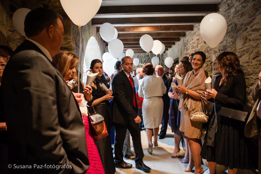 Boda en el Pazo Vilar de Ferreiros en A Coruña. SyM
