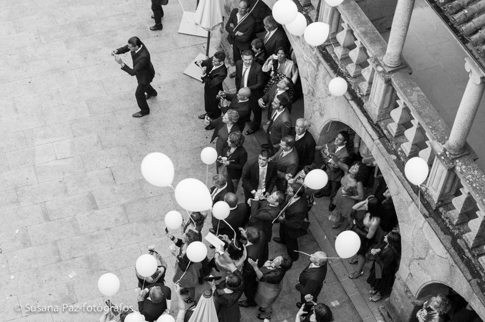 Boda en el Pazo Vilar de Ferreiros en A Coruña. SyM