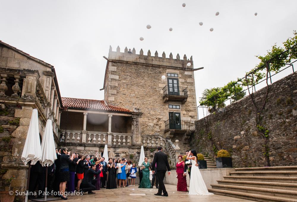 Boda en el Pazo Vilar de Ferreiros en A Coruña. SyM