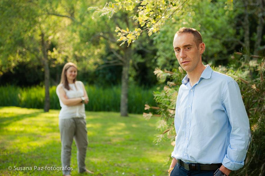 Fotos previas a la boda de Mariana y Marcos. En Pazo de Tambre, Sierra de Outes, muy cerca de Santiago de Compostela.