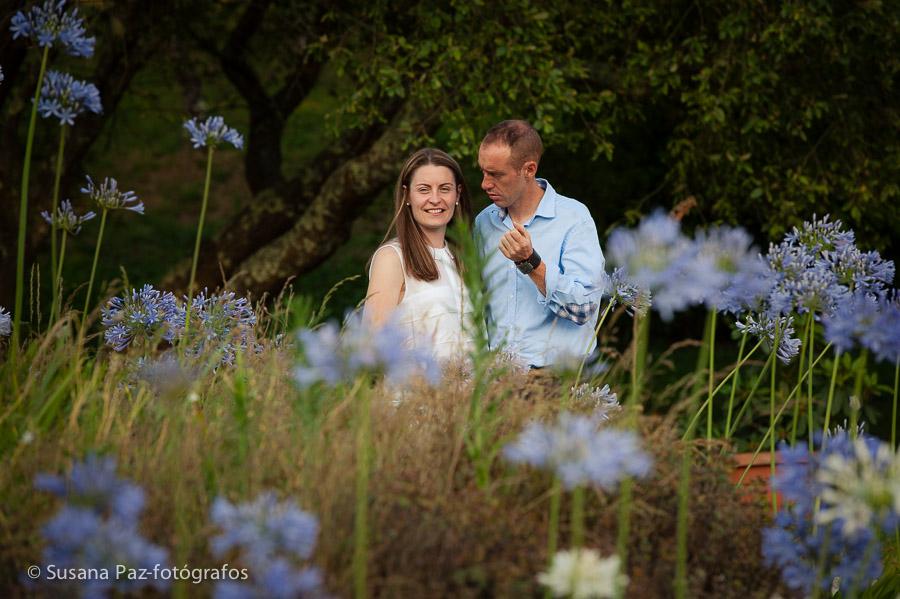 Fotos previas a la boda de Mariana y Marcos. En Pazo de Tambre, Sierra de Outes, muy cerca de Santiago de Compostela.