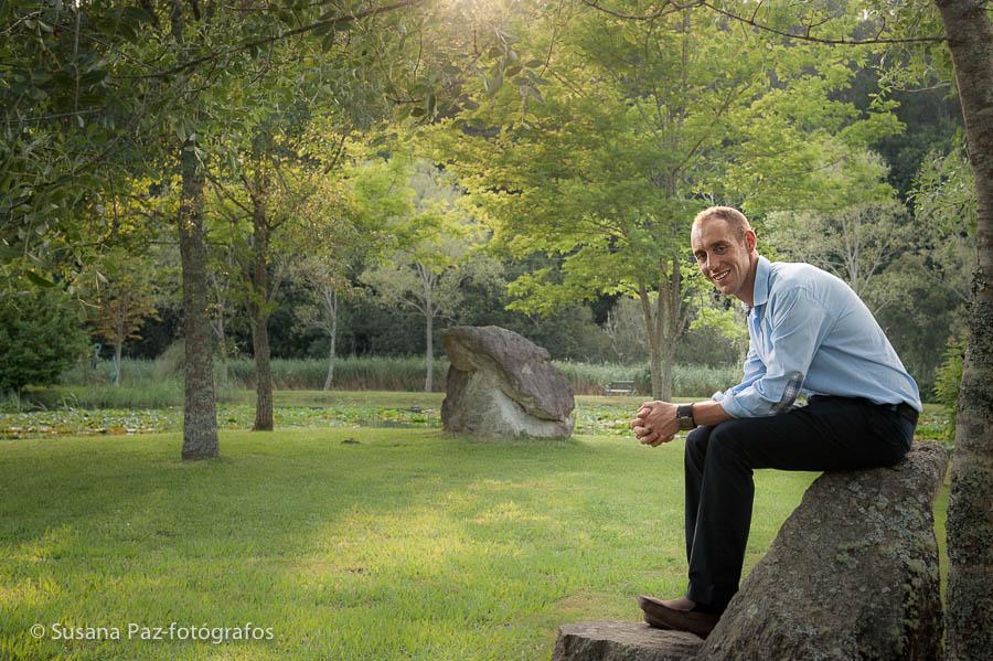 Fotos previas a la boda de Mariana y Marcos. En Pazo de Tambre, Sierra de Outes, muy cerca de Santiago de Compostela.
