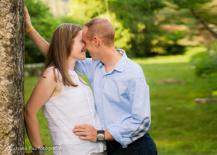 Fotos previas a la boda de Mariana y Marcos. En Pazo de Tambre, Sierra de Outes, muy cerca de Santiago de Compostela.