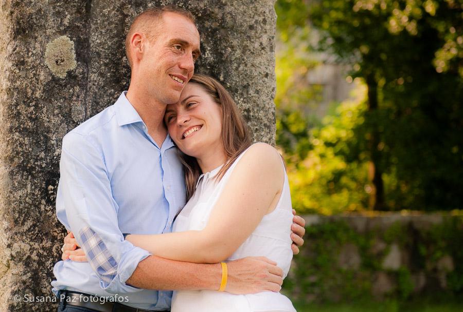 Fotos previas a la boda de Mariana y Marcos. En Pazo de Tambre, Sierra de Outes, muy cerca de Santiago de Compostela.