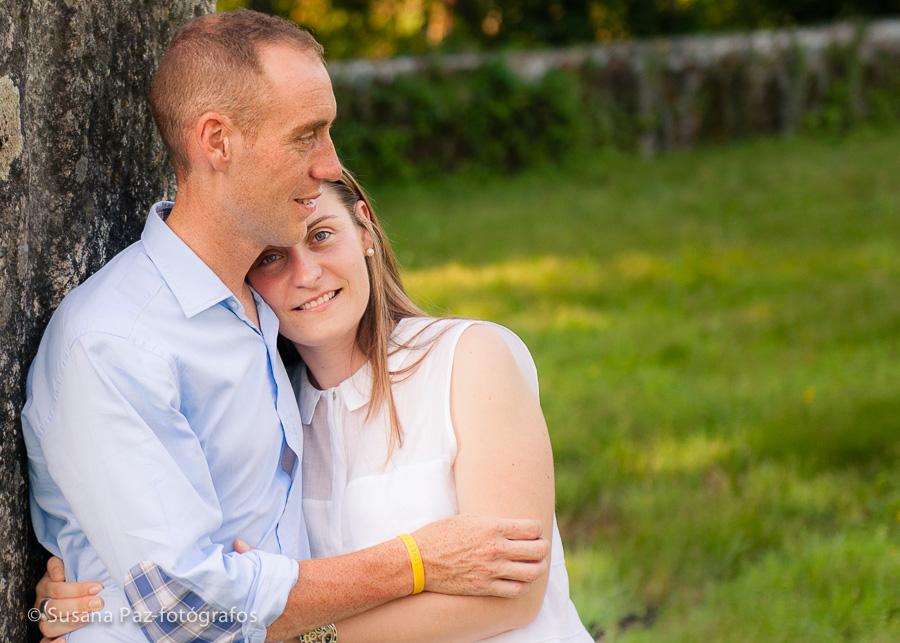 Fotos previas a la boda de Mariana y Marcos. En Pazo de Tambre, Sierra de Outes, muy cerca de Santiago de Compostela.