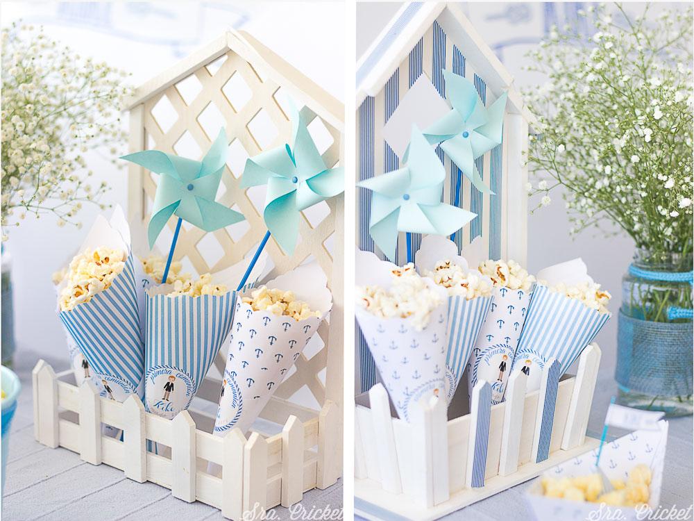 conos de palomitas fiestas infantiles