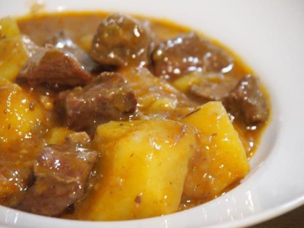 Estofado de ternera con patatas