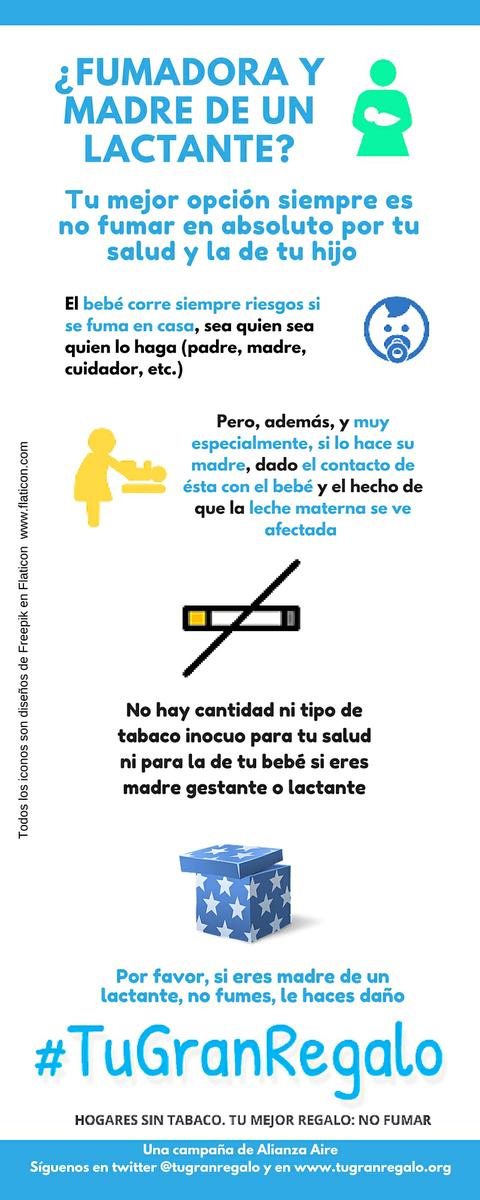 8a Fumadora y madre lactante