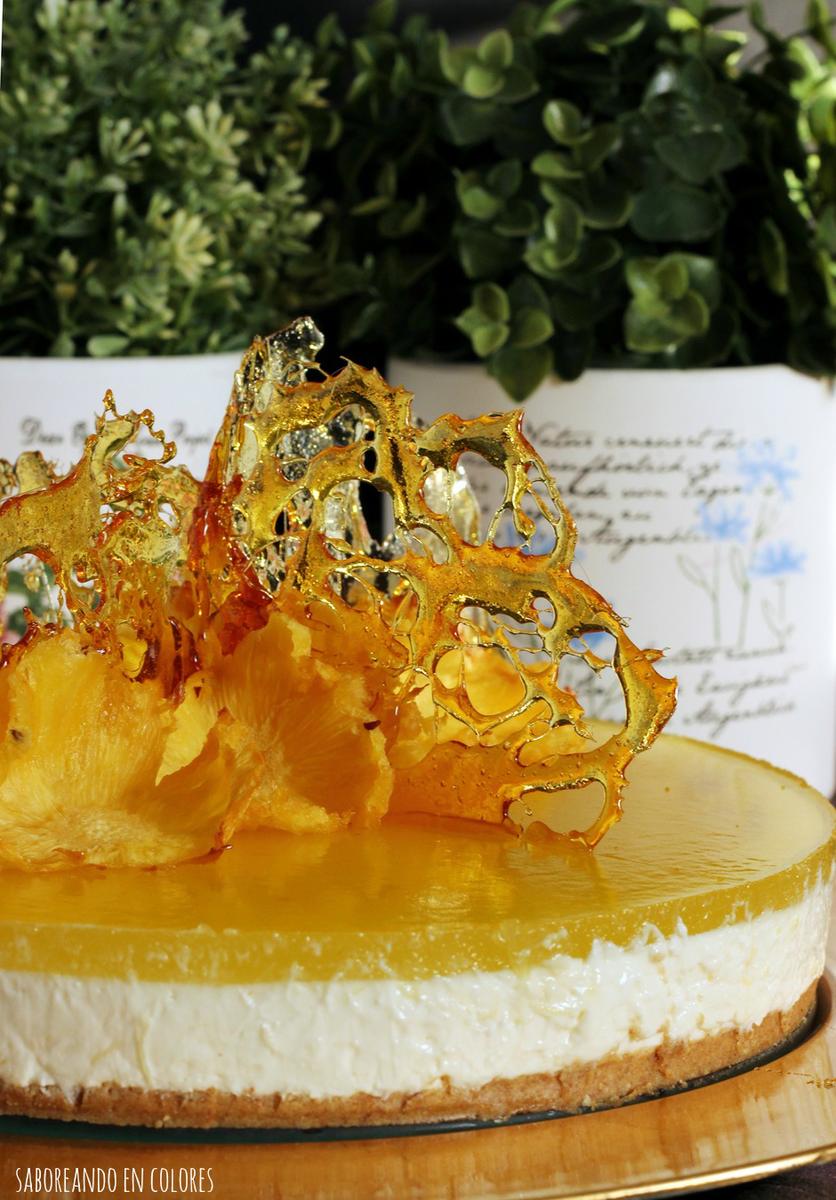 cheesecake de piña