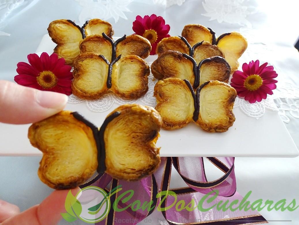 Mariposas de hojaldre