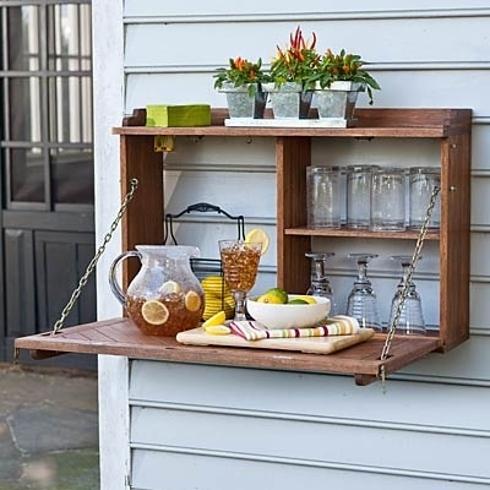 DIY barra colgante para el jardín