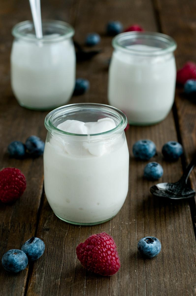 Cómo hacer yogur de coco