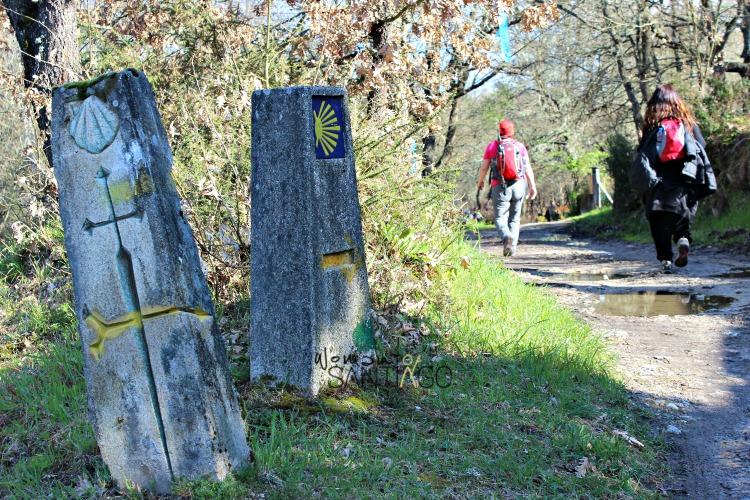 foto de mojones del camino