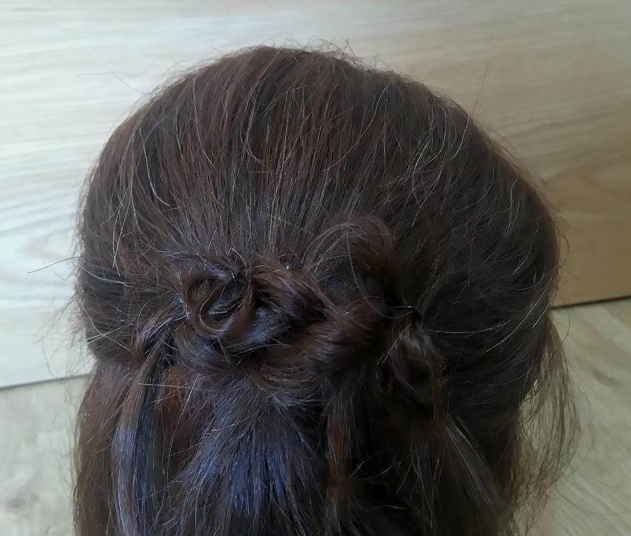 Semi recogido con Termix Teacher Teo mia