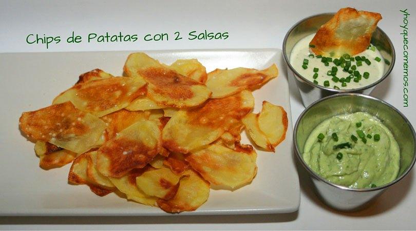 Chips-de-Patatas-con-2-Salsas