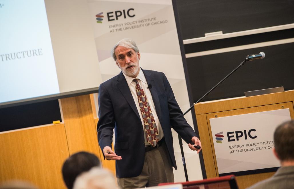 Daniel Nocera en la Universidad de Chicago. Foto: Universidad de Chicago