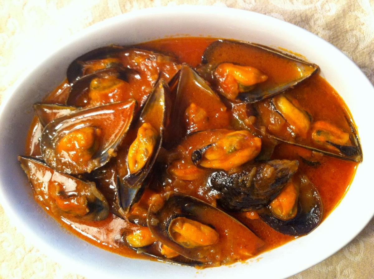 Receta de mejillones a la marinera