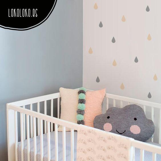 vinilo gotas infantil