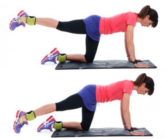 extension de cadera ejercicio en casa