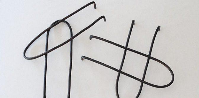 mesa auxiliar de madera y metal pintar negro